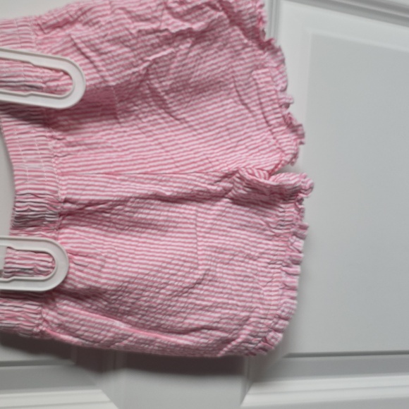 Adventurewear360 Pink Seersucker And Ruffled Lace Outfit Kids Size 5 NWT - Picture 7 of 9